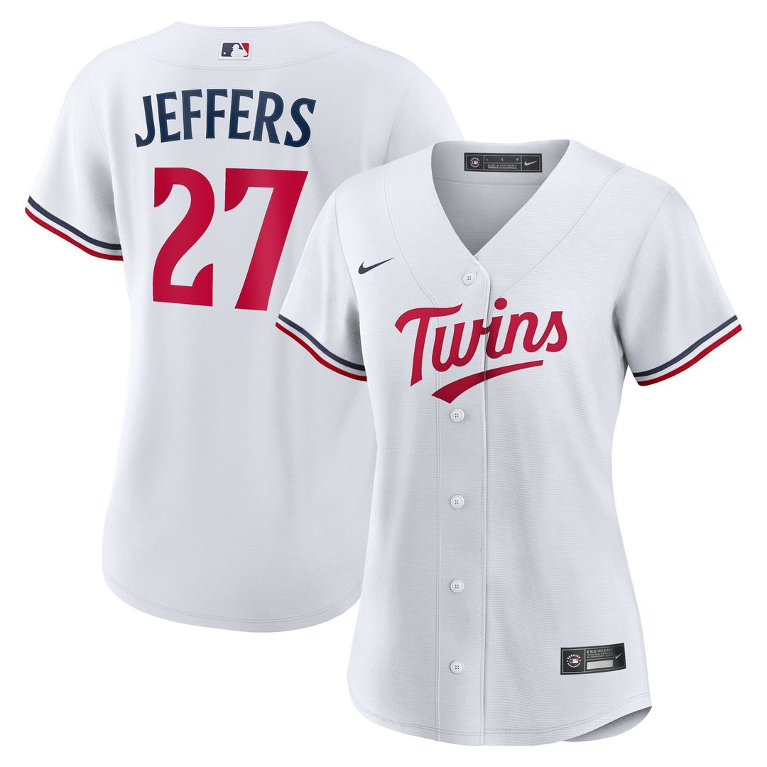 Minnesota Twins Ryan Jeffers Nike Women's Home Replica Jersey - White