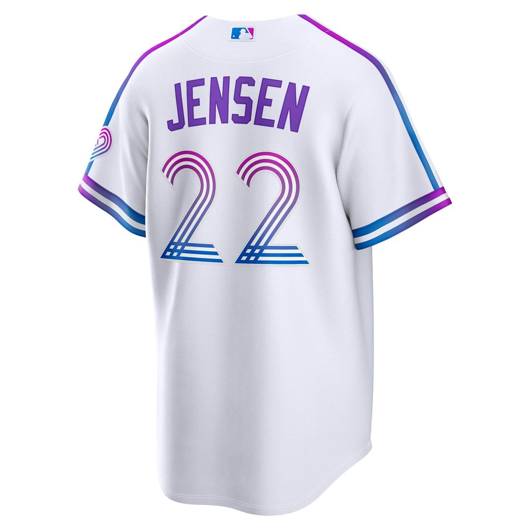 Kansas City Royals Carter Jensen Nike 2026 City Connect Stadium Jersey - White