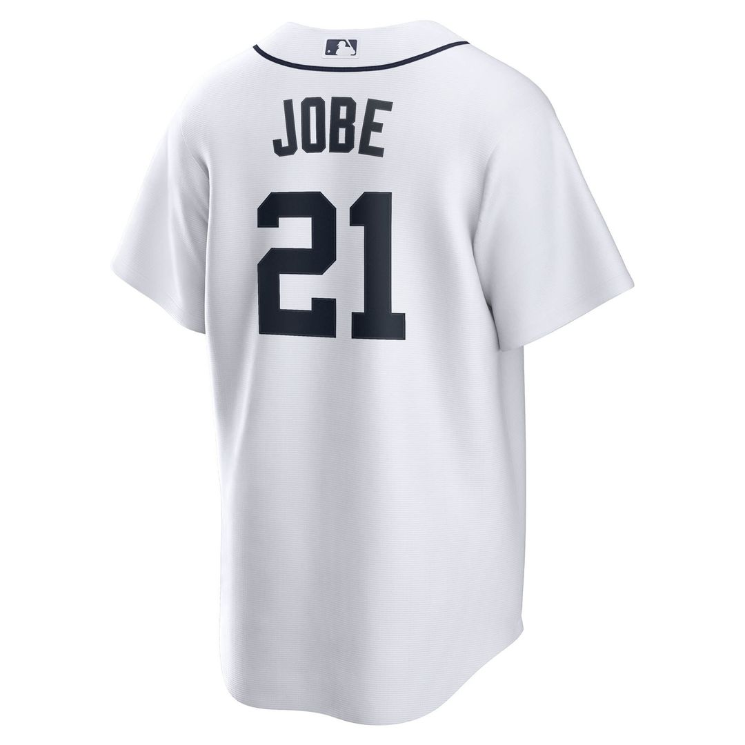 Detroit Tigers Jackson Jobe Nike Home Replica Jersey - White