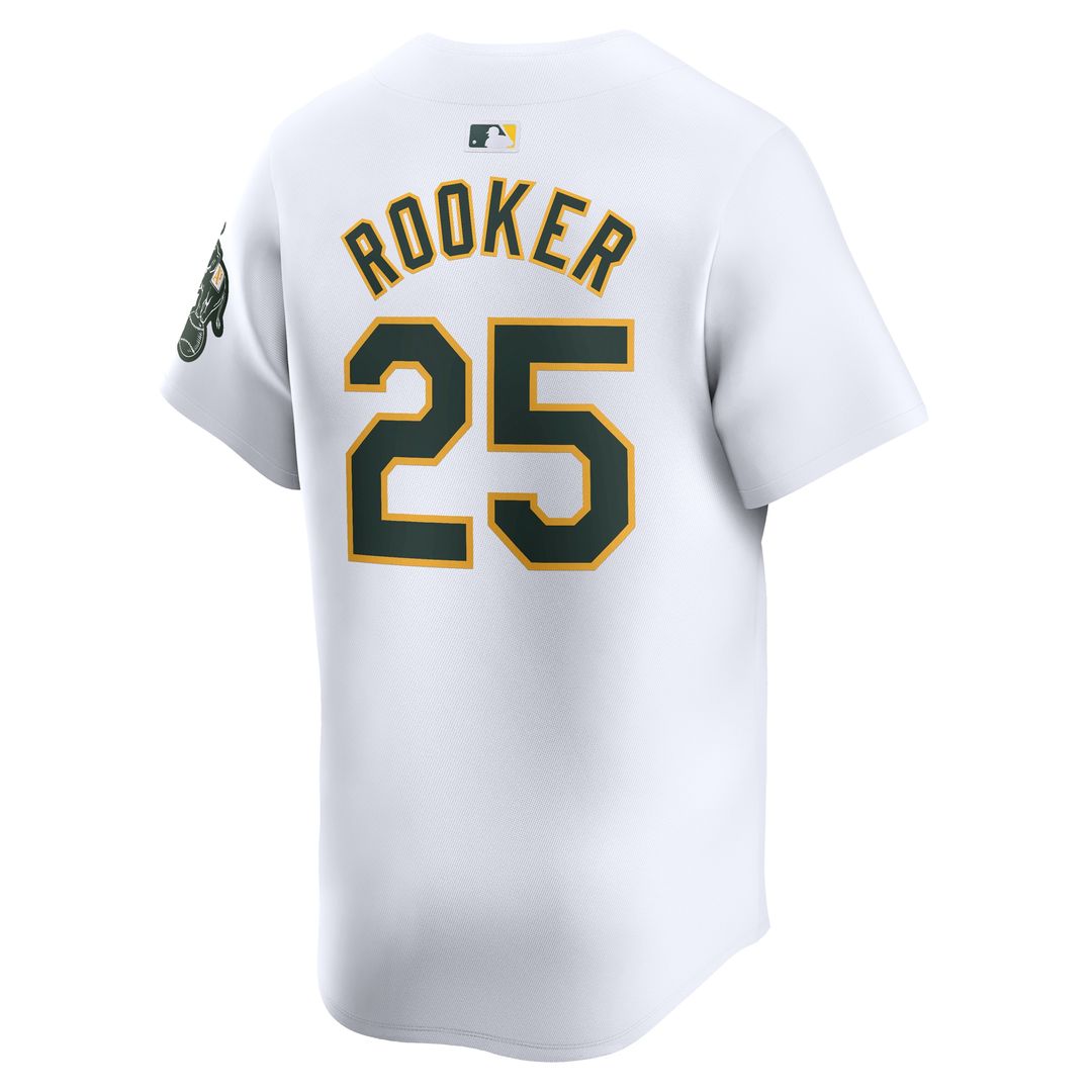 Athletics Brent Rooker Nike Home Limited Player Jersey - White