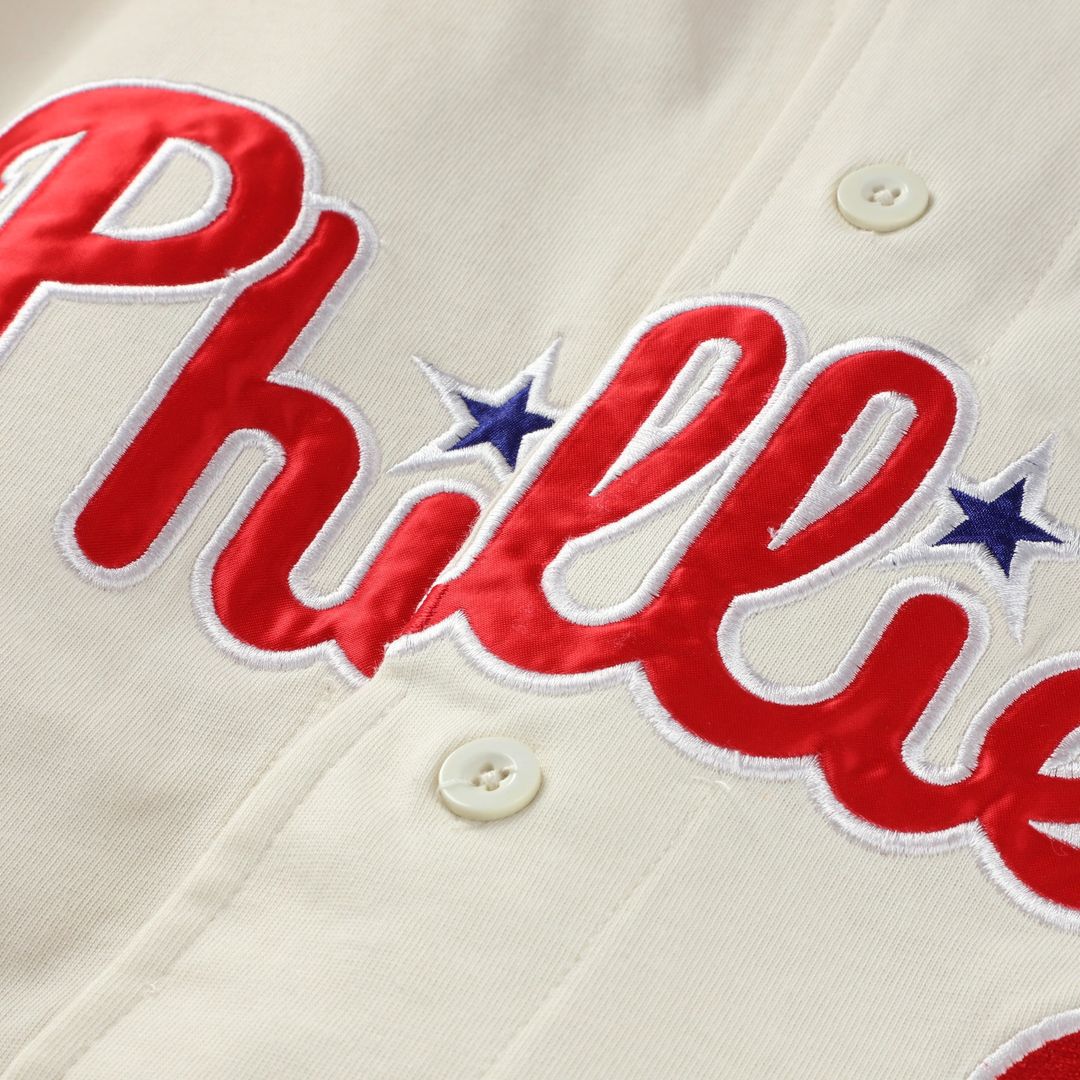 Philadelphia Phillies Profile Big & Tall Two - Color Fashion Jersey - Cream/Red