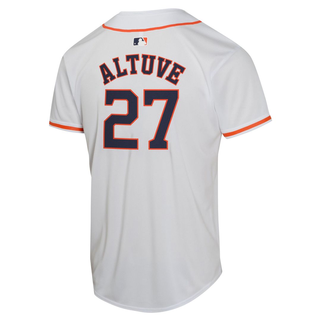 Houston Astros Jose Altuve Nike Youth Home Game Player Jersey - White