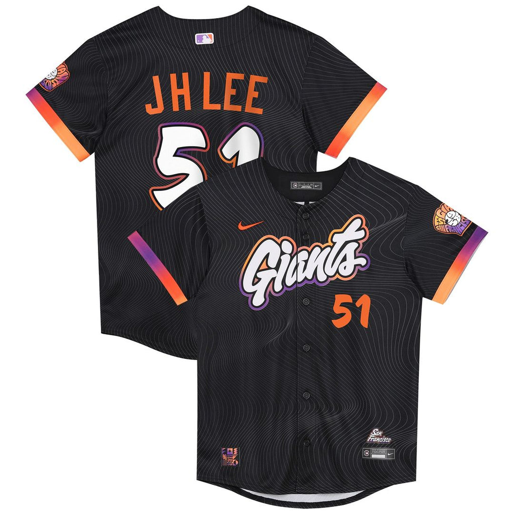 San Francisco Giants Jung Hoo Lee Nike Preschool 2025 City Connect Limited Player Jersey - Anthracite