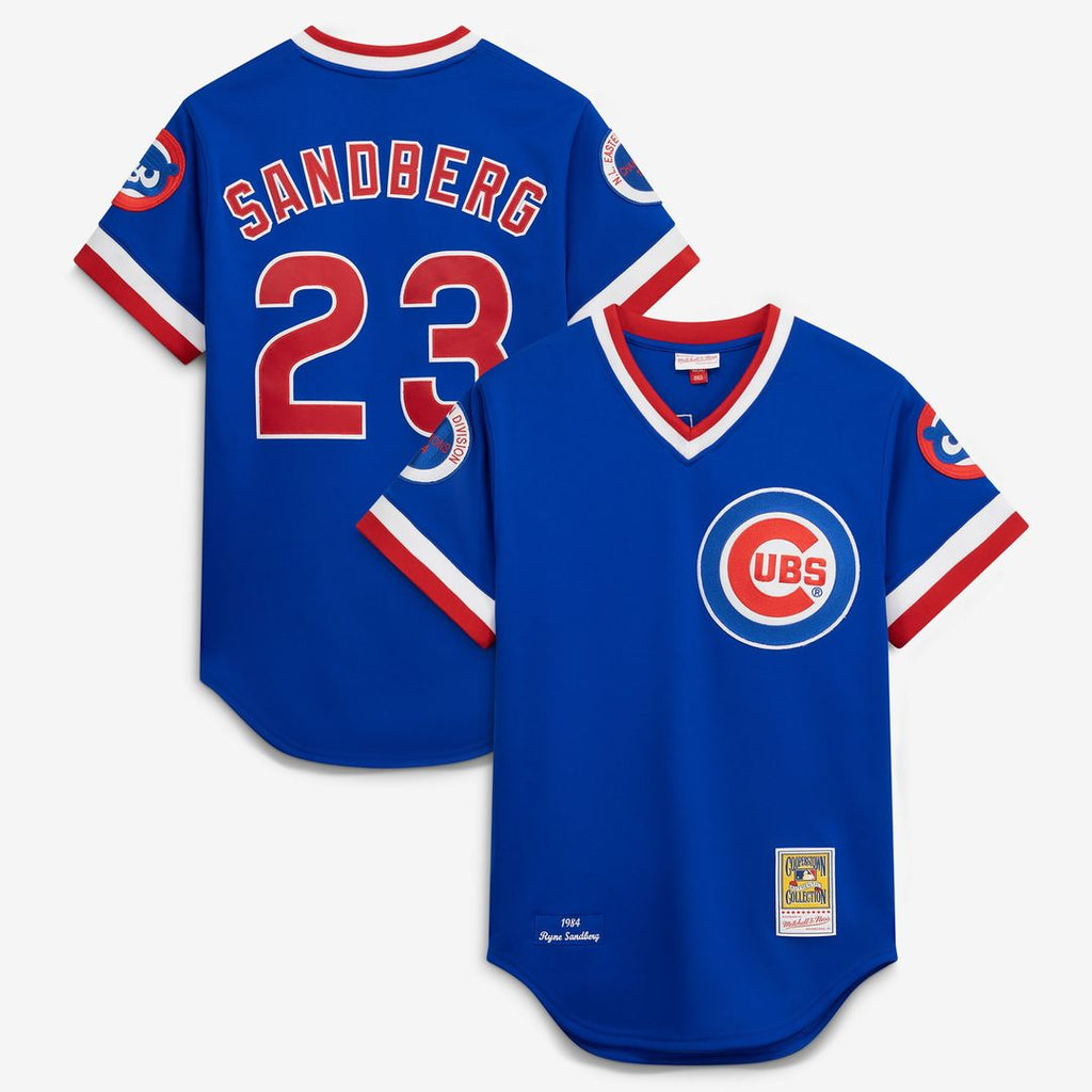 Chicago Cubs Ryne Sandberg 1984 Mitchell & Ness Throwback Authentic Jersey - Royal