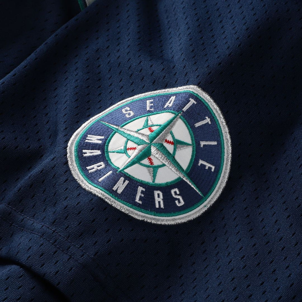 Seattle Mariners Mitchell & Ness Big & Tall Cooperstown Mesh Batting Practice Jersey - Navy