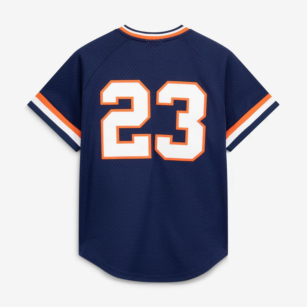 Detroit Tigers Kirk Gibson Mitchell & Ness Authentic Batting Practice Jersey - Navy