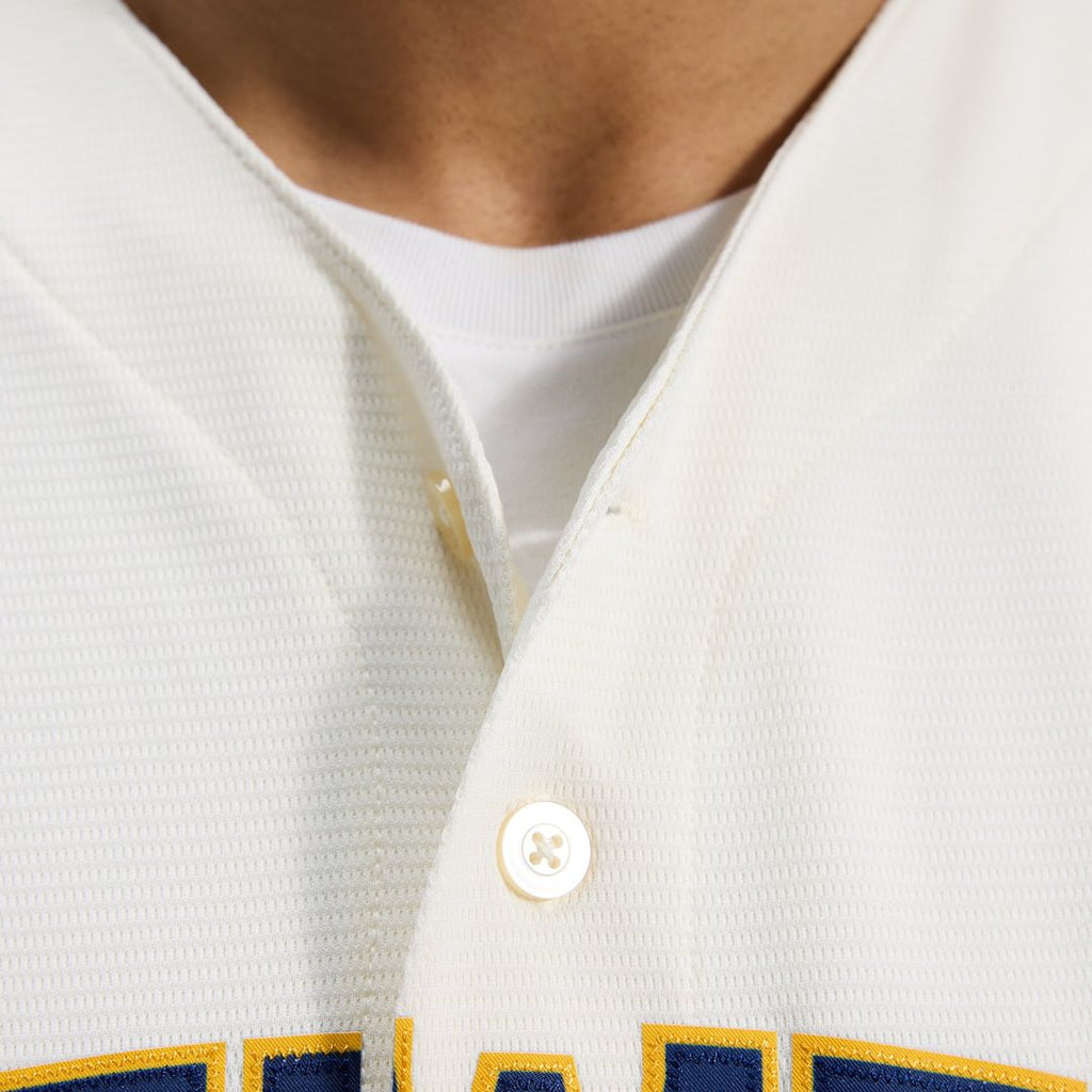 Milwaukee Brewers Nike Home Replica Team Jersey - Cream