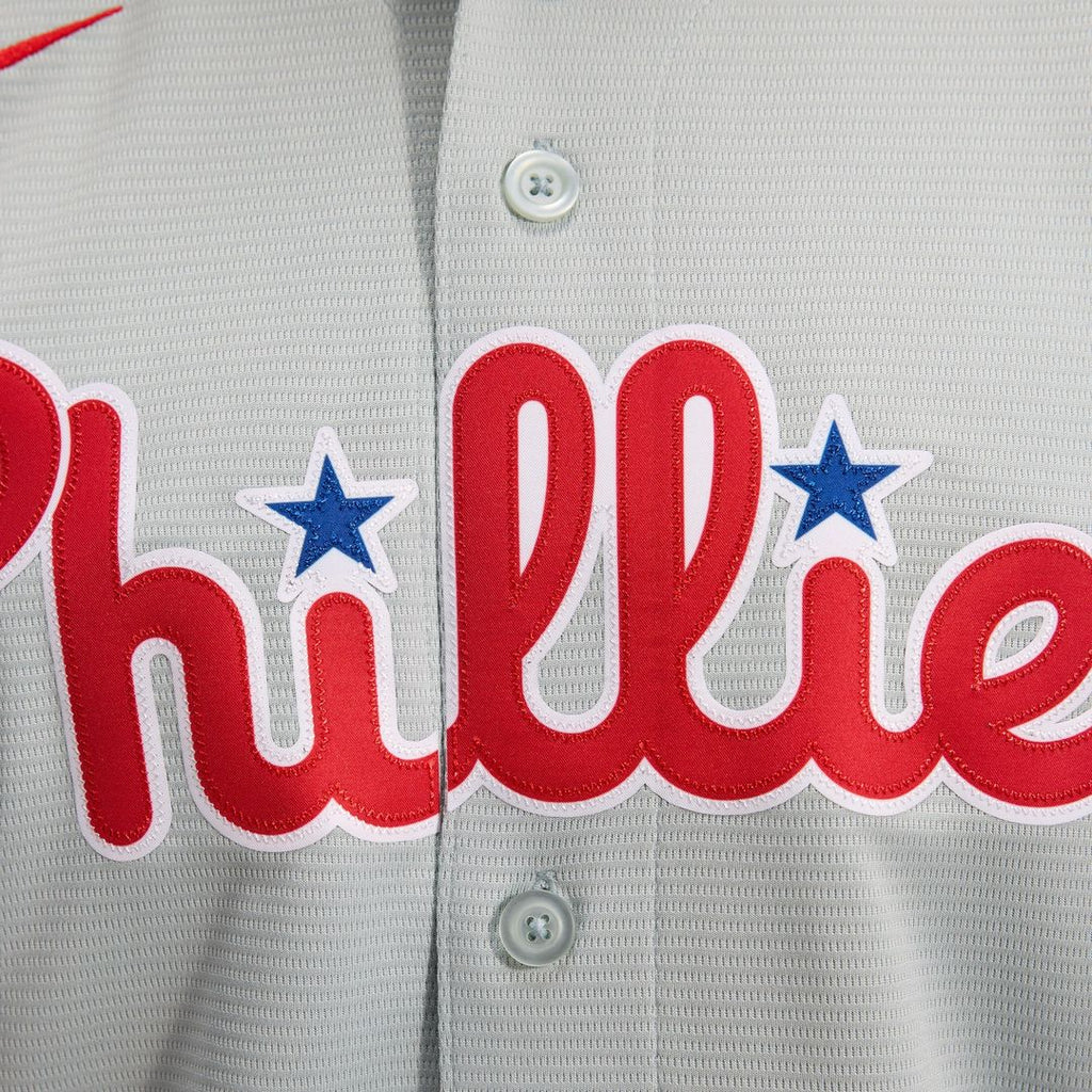 Philadelphia Phillies Bryce Harper Nike Road Replica Jersey - Gray