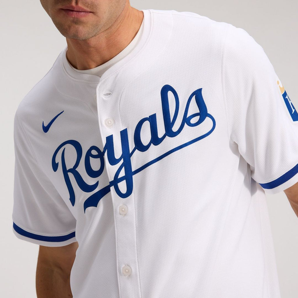 Kansas City Royals Nike Home Limited Jersey - White