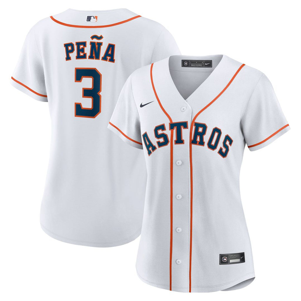 Houston Astros Jeremy Peña Nike Women's Home Replica Jersey - White