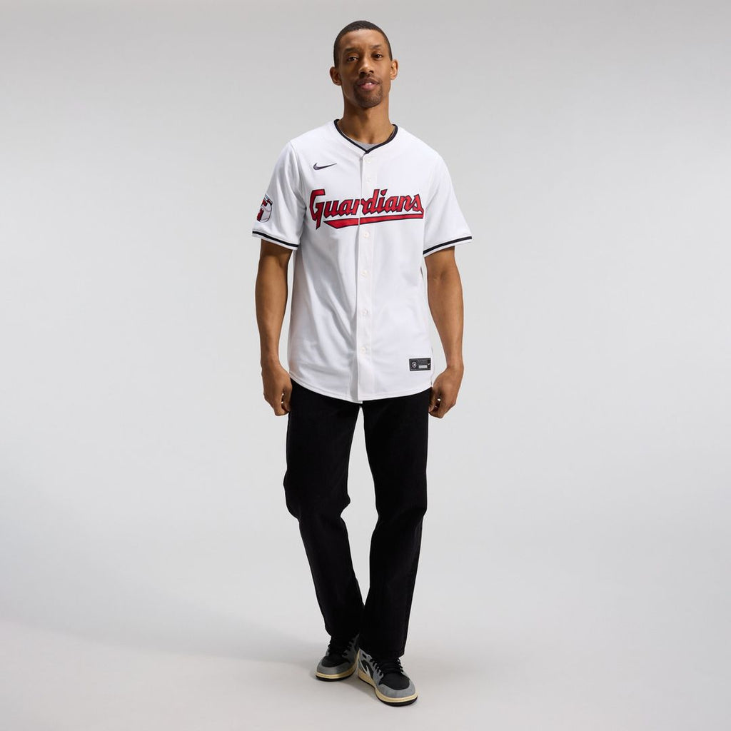 Cleveland Guardians Jose Ramirez Nike Home Limited Player Jersey - White