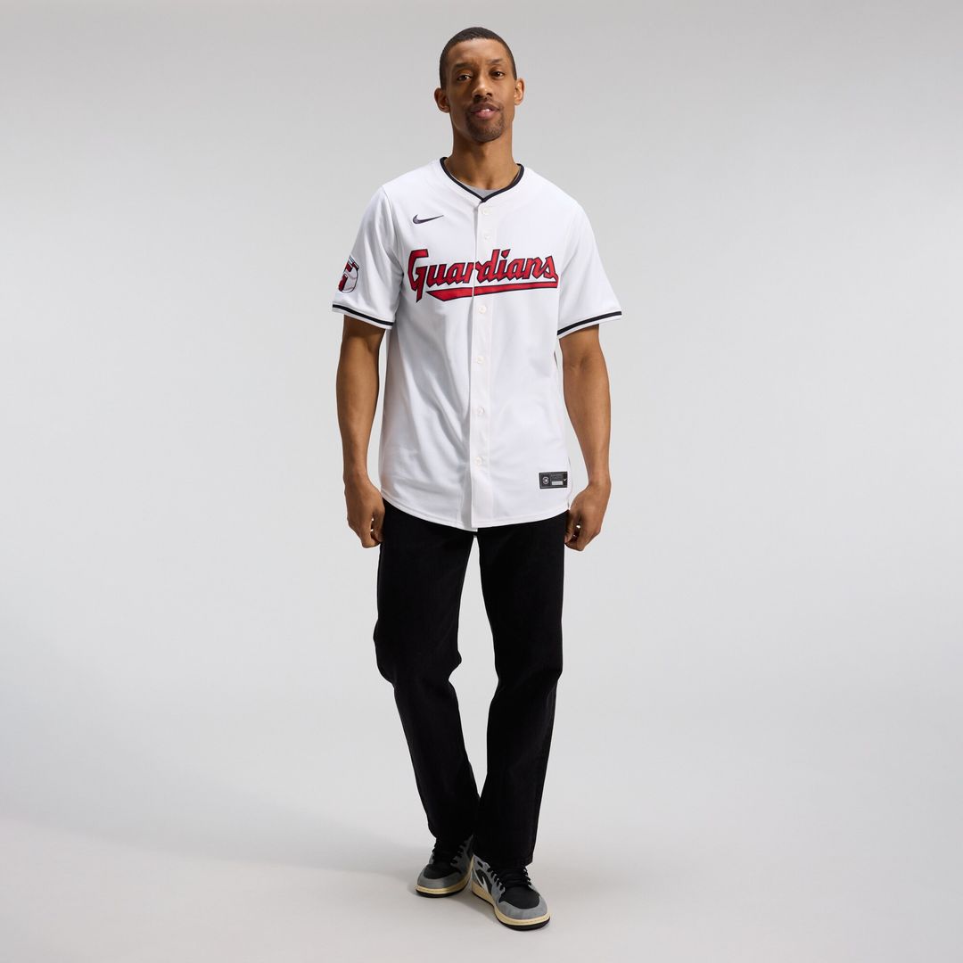 Cleveland Guardians Jose Ramirez Nike Home Limited Player Jersey - White