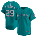 Seattle Mariners Cal Raleigh Nike Alternate Limited Jersey - Teal