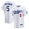 Los Angeles Dodgers Freddie Freeman Nike Home Stadium Jersey - White