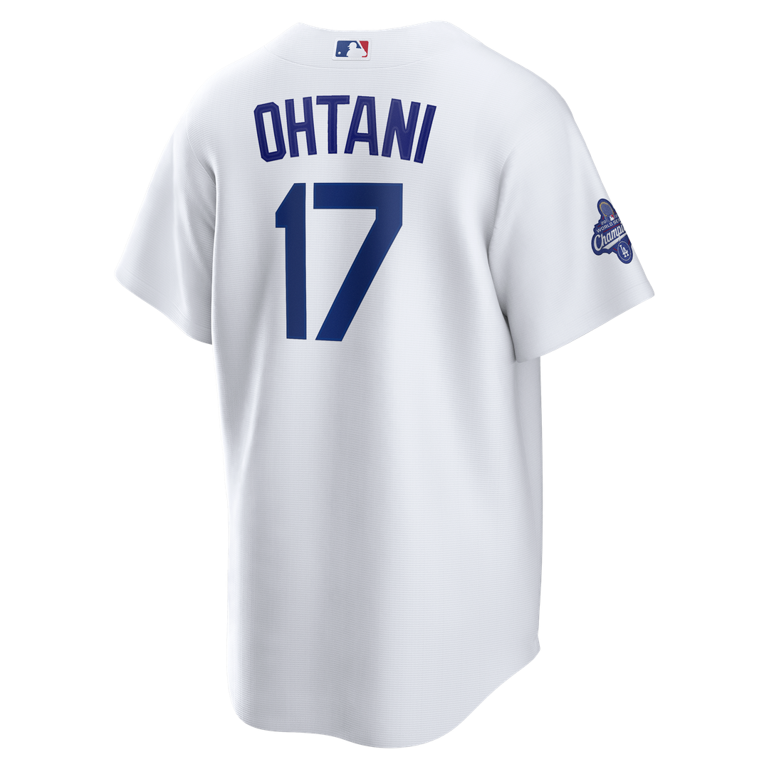 Los Angeles Dodgers Shohei Ohtani Nike 2025 World Series Champions Home Replica Jersey - White