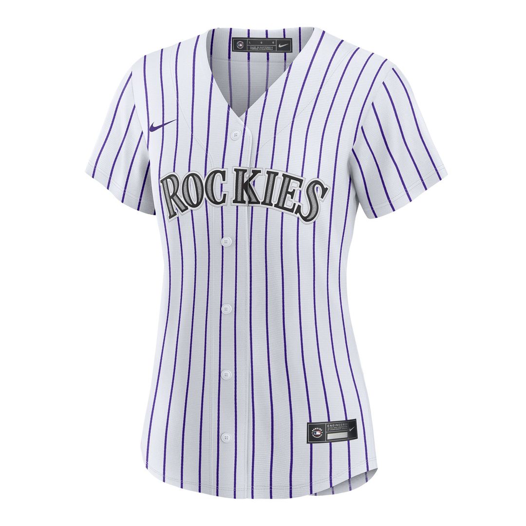 Colorado Rockies Ryan Ritter Nike Women's Home Replica Jersey - White