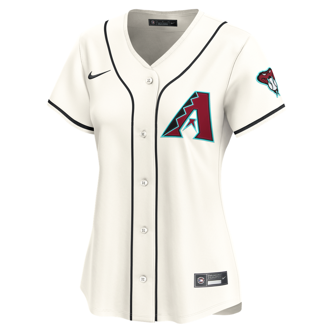 Arizona Diamondbacks Nike Women's Home Limited Jersey - Cream