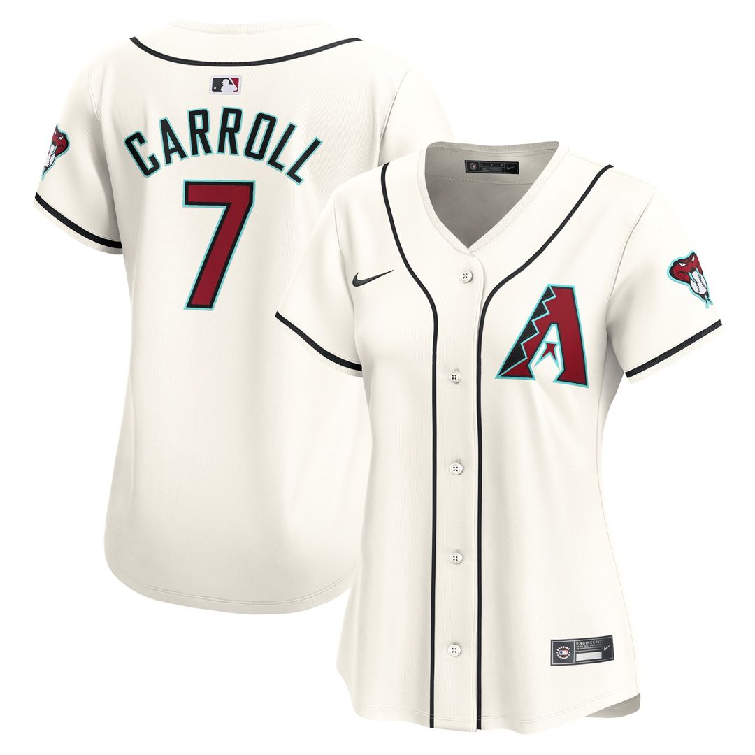 Arizona Diamondbacks Corbin Carroll Nike Women's Home Limited Player Jersey – White