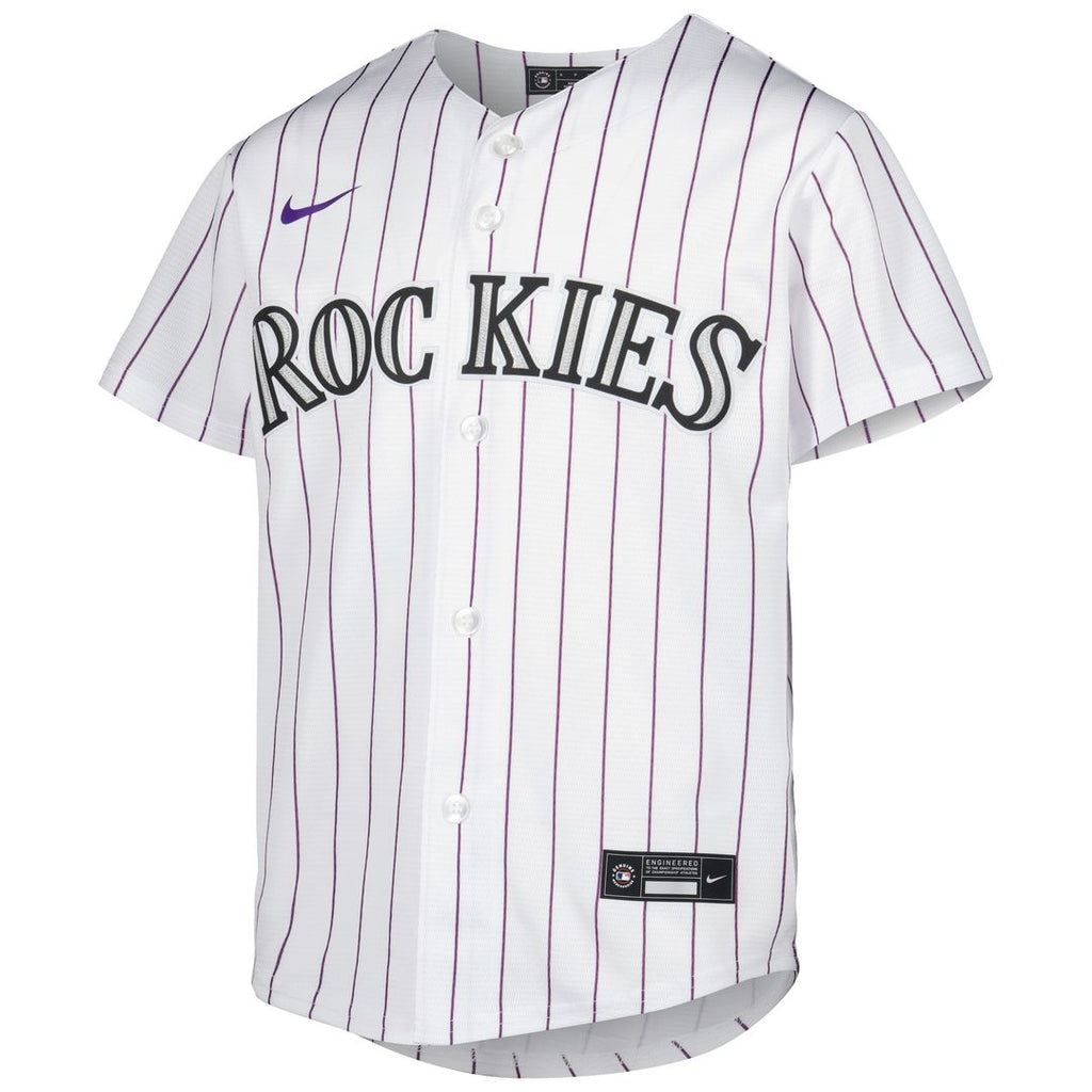 Colorado Rockies Kris Bryant Nike Youth Alternate Replica Player Jersey - White