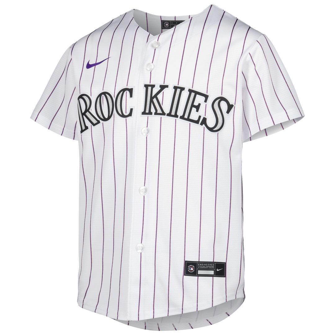 Colorado Rockies Kris Bryant Nike Youth Alternate Replica Player Jersey - White