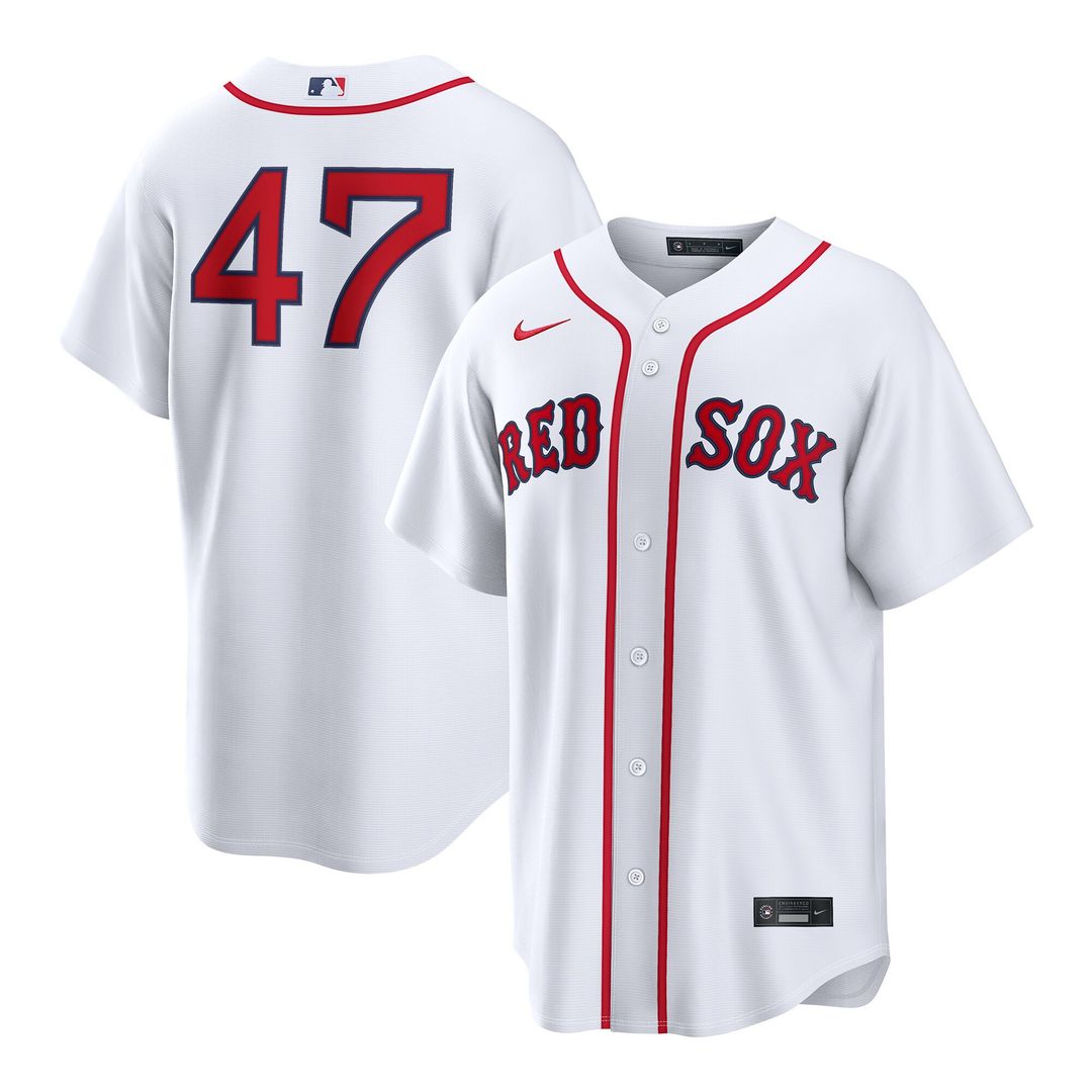 Boston Red Sox Jovani Moran Nike Home Replica Jersey - White