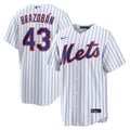 New York Mets Huascar Brazobán Nike Home Replica Jersey - White