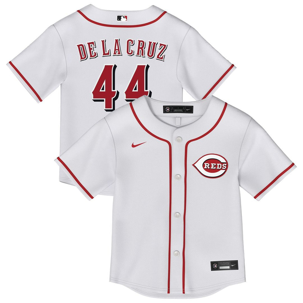 Cincinnati Reds Elly De La Cruz Nike Toddler Home Replica Player Jersey - White