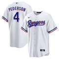 Texas Rangers Joc Pederson Nike Home Replica Jersey - White