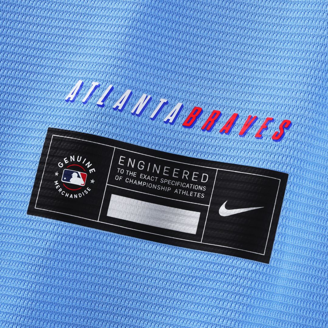 Atlanta Braves Chris Sale Nike 2026 City Connect Stadium Jersey - Powder Blue
