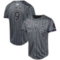 New York Mets Brandon Nimmo Nike Youth 2024 City Connect Limited Player Jersey - Graphite