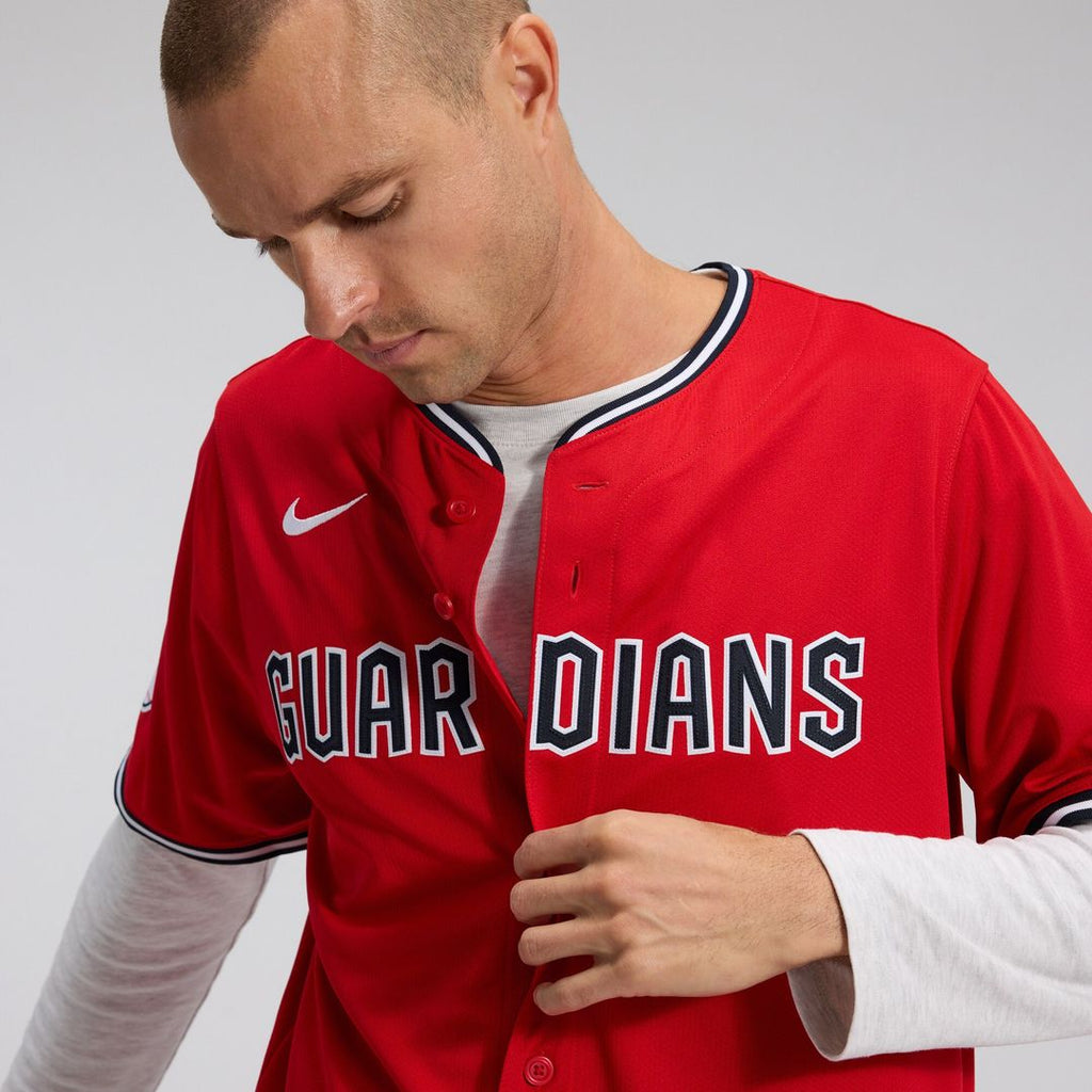 Cleveland Guardians Nike Alternate Limited Jersey - Red