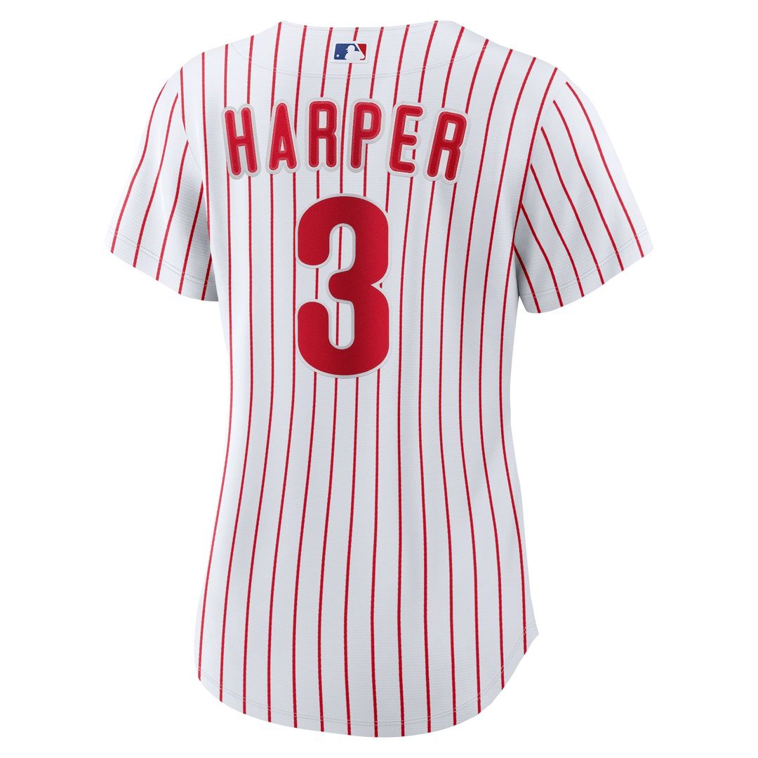 Philadelphia Phillies Bryce Harper Nike Women's Home Replica Player Jersey - White