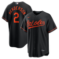 Baltimore Orioles Gunnar Henderson Nike Alternate Replica Jersey - Black