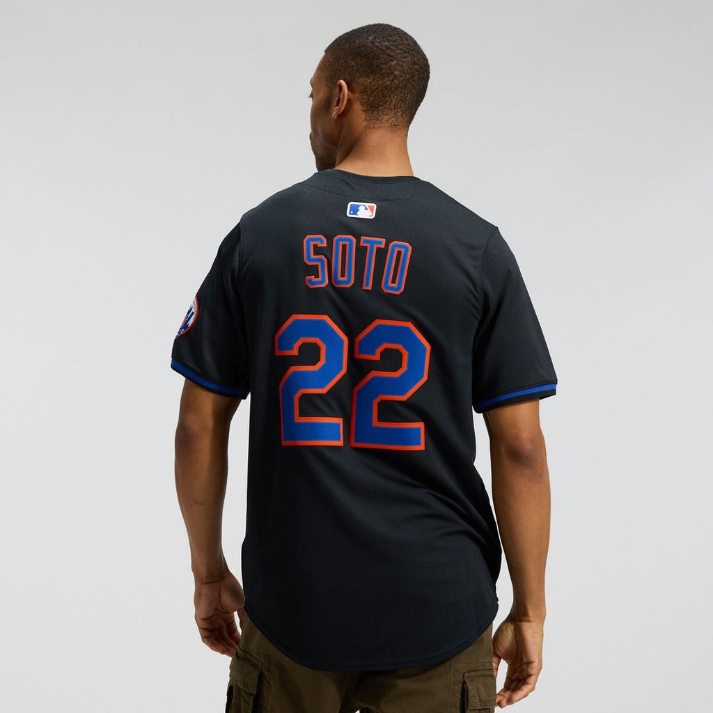New York Mets Juan Soto Nike Alternate Limited Jersey - Black