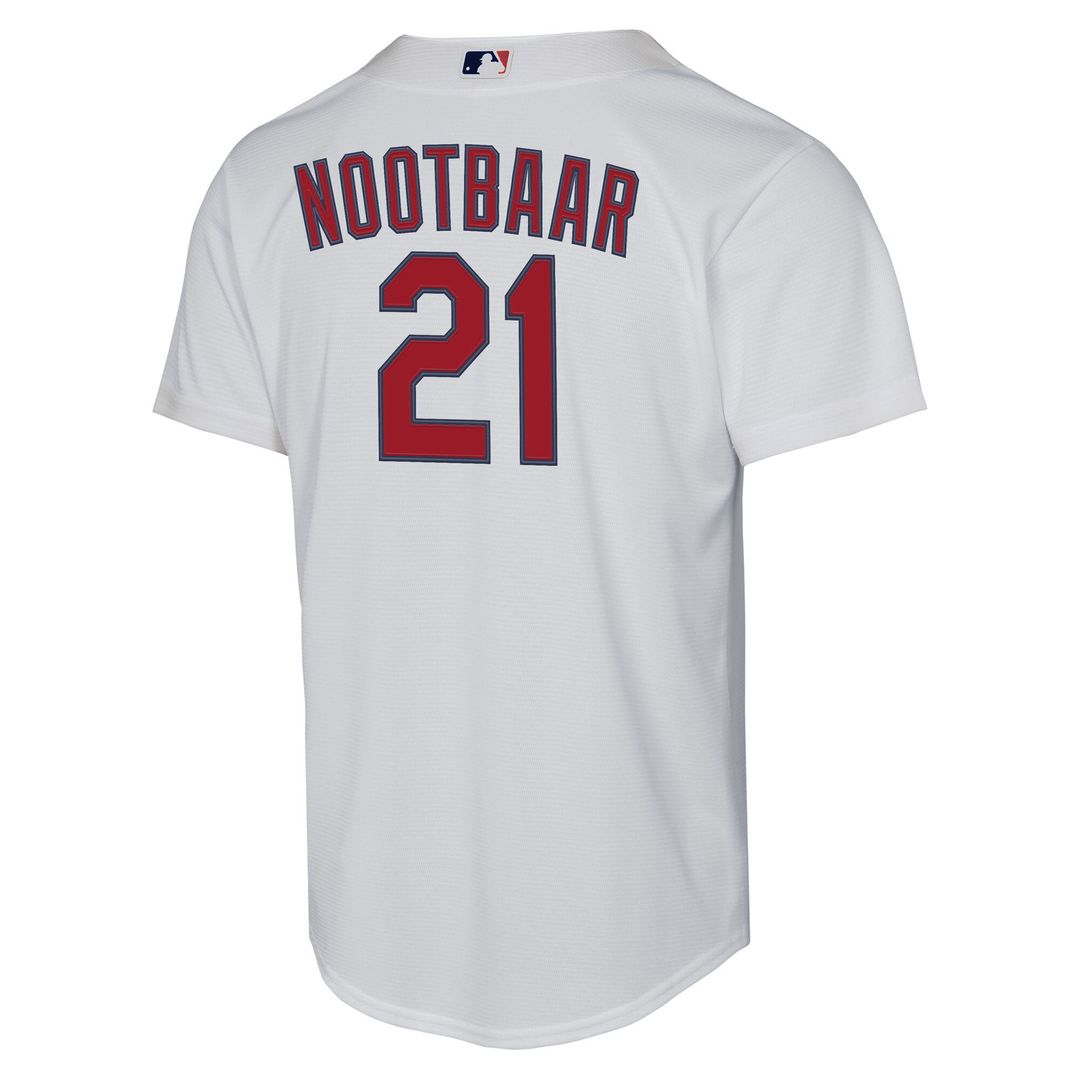 St. Louis Cardinals Lars Nootbaar Nike Youth Home Replica Player Jersey - White