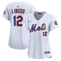 New York Mets Francisco Lindor Nike Women's Home Limited Jersey - White