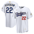Los Angeles Dodgers Clayton Kershaw Nike 2026 Gold Collection Stadium Jersey - White