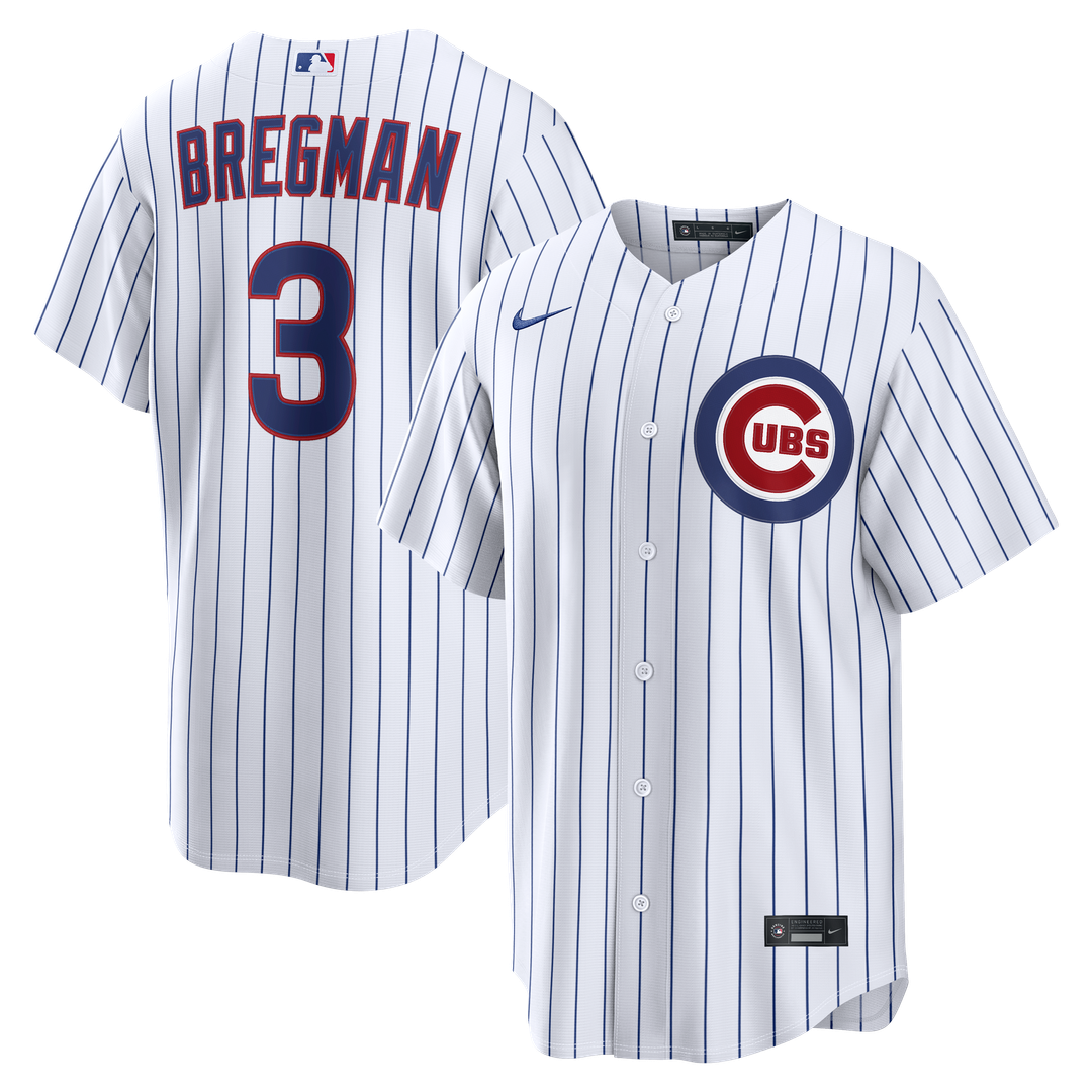 Chicago Cubs Alex Bregman Nike Home Replica Jersey - White