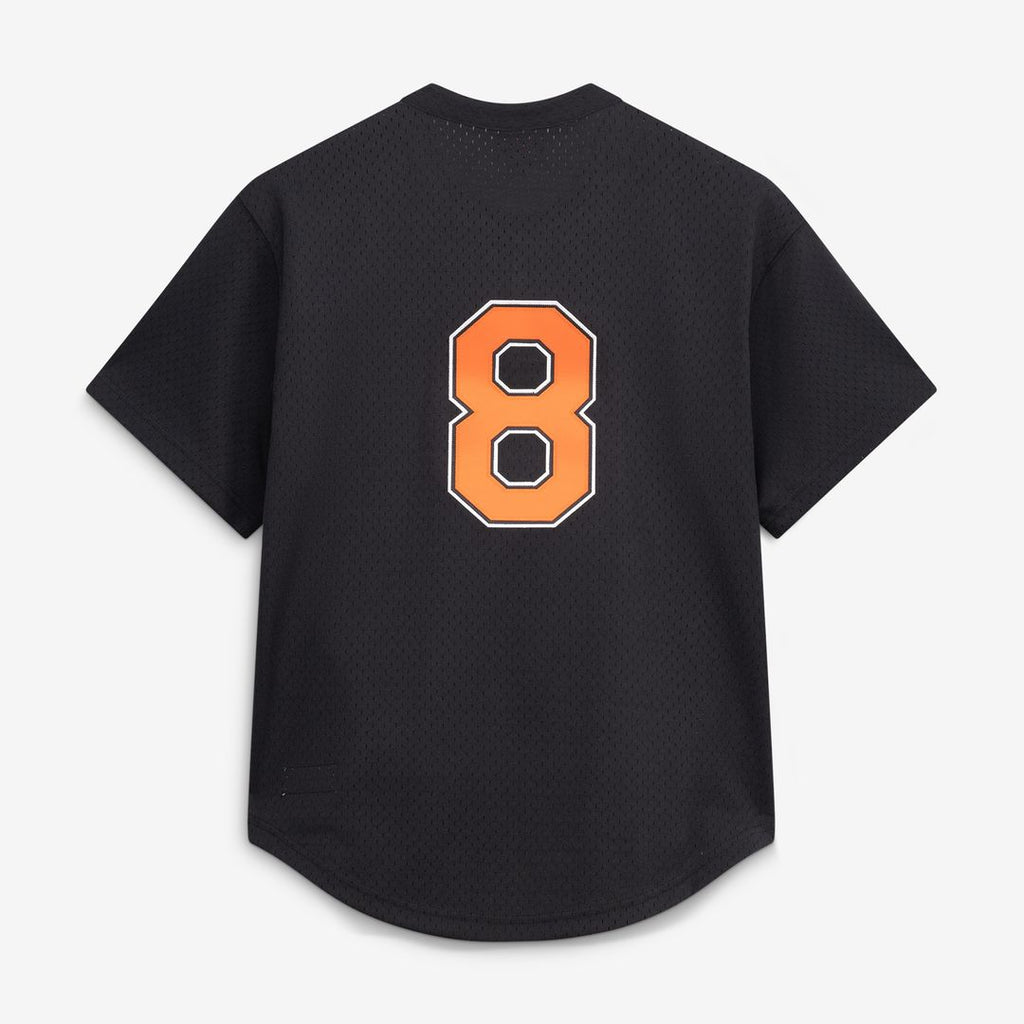 Baltimore Orioles Cal Ripken Jr. Mitchell & Ness Authentic Batting Practice Jersey - Black