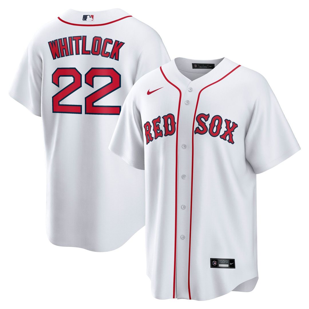 Boston Red Sox Garrett Whitlock Nike Home Replica Jersey - White