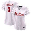 Philadelphia Phillies Bryce Harper Nike Women's Home Replica Jersey - White