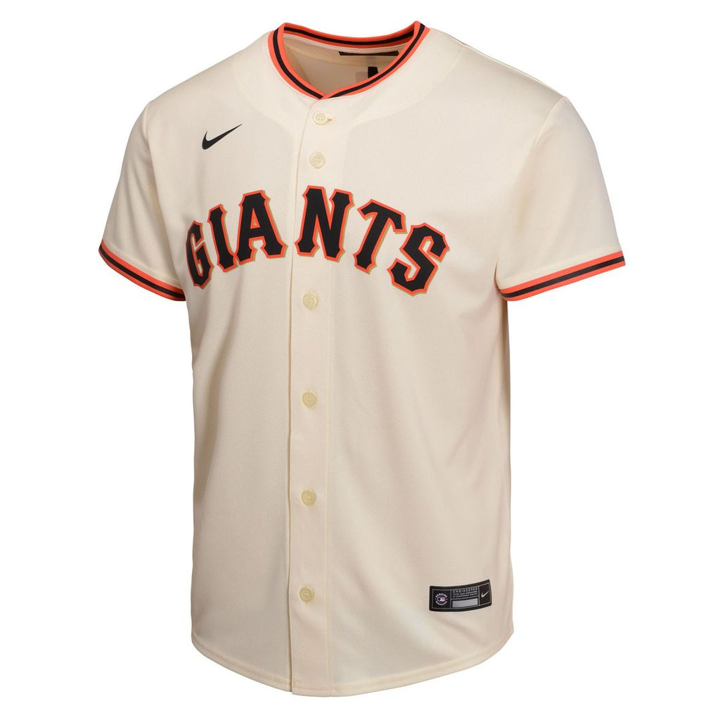 San Francisco Giants Rafael Devers Nike Youth Home Player Game Jersey - Cream