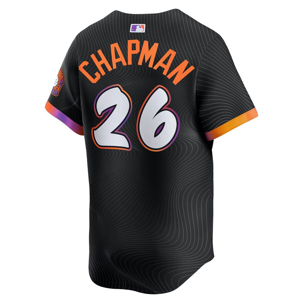 San Francisco Giants Matt Chapman Nike 2025 City Connect Limited Jersey - Anthracite