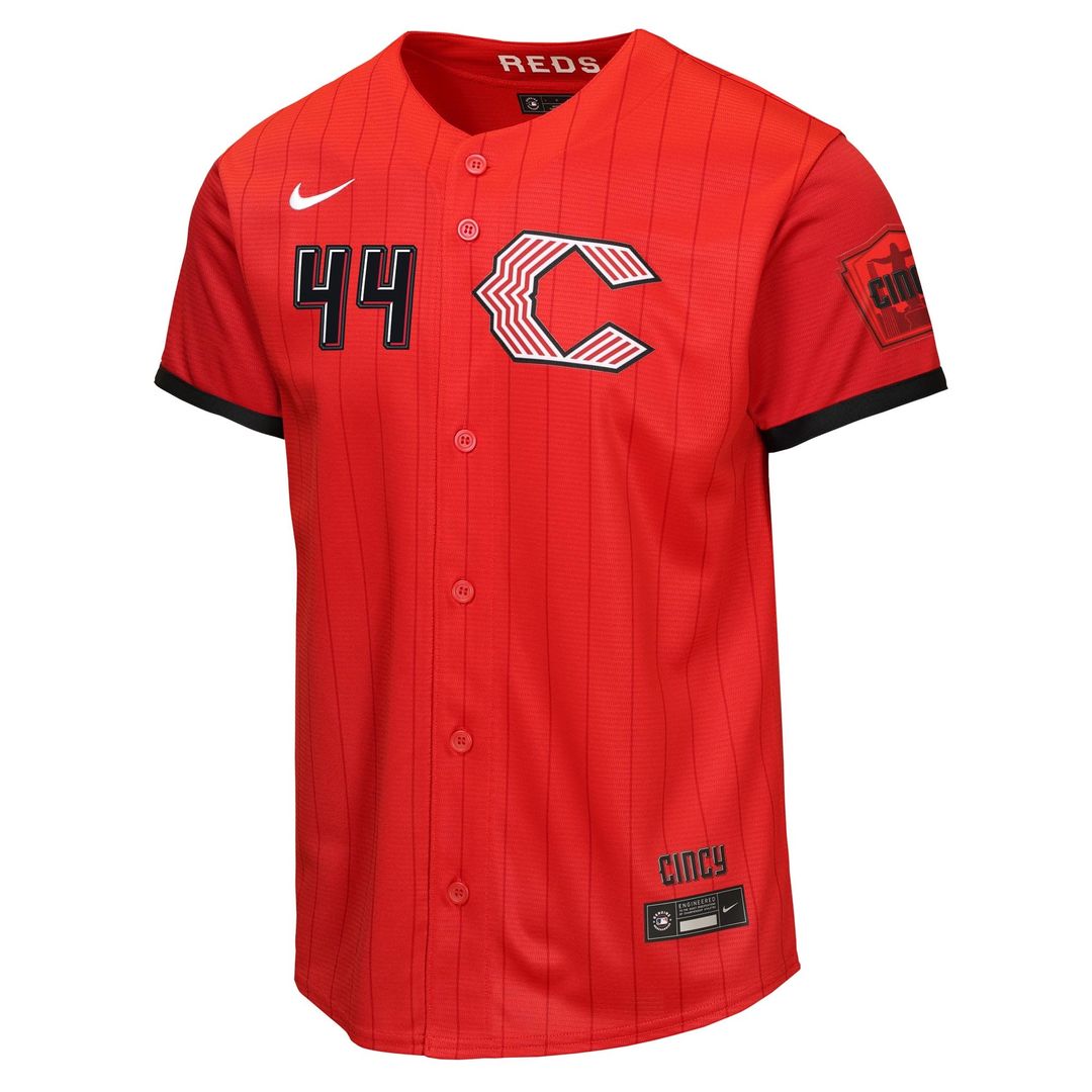 Cincinnati Reds Elly De La Cruz Nike Youth 2026 City Connect Stadium Jersey - Red