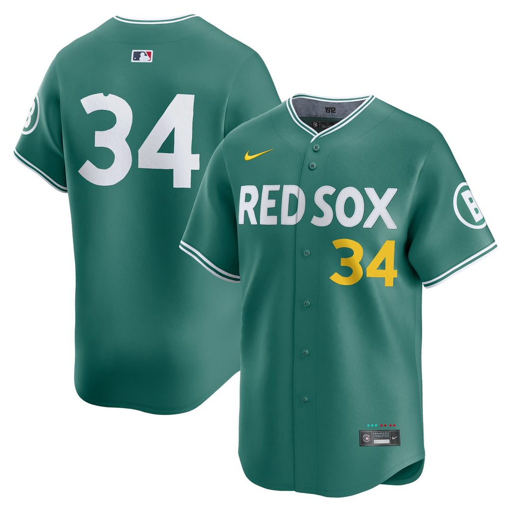 Boston Red Sox David Ortiz Nike 2025 City Connect Limited Retired Player Jersey - Green
