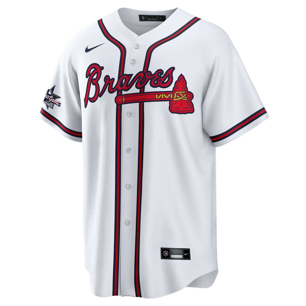 Atlanta Braves Nike Alternate Replica Team Jersey - Red