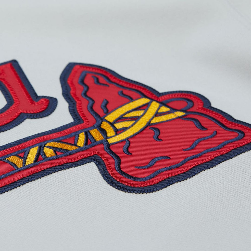 Atlanta Braves Greg Maddux Mitchell & Ness 1995 Throwback Authentic Jersey - Gray