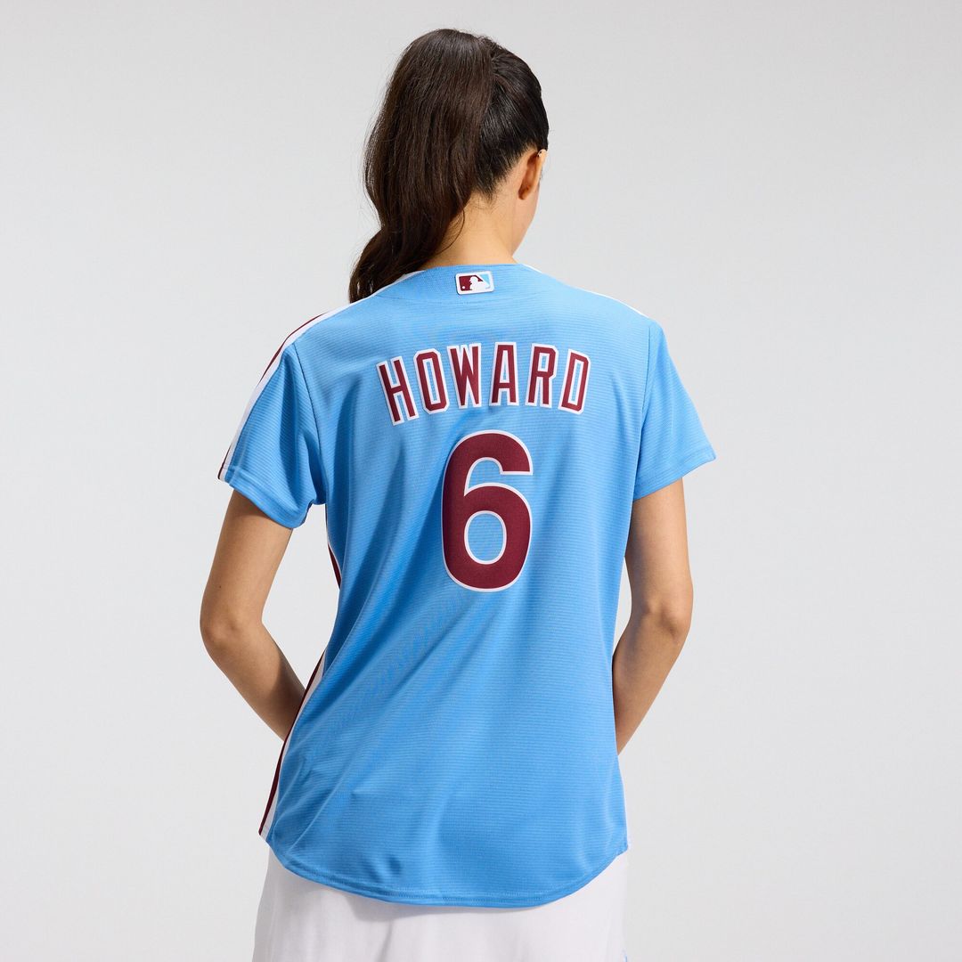 Philadelphia Phillies Ryan Howard Nike Women's Replica Jersey - Light Blue