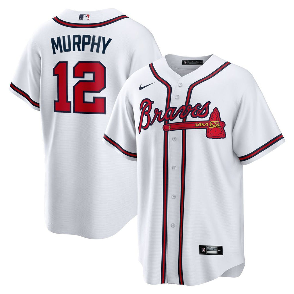 Atlanta Braves Sean Murphy Nike Replica Player Jersey - White