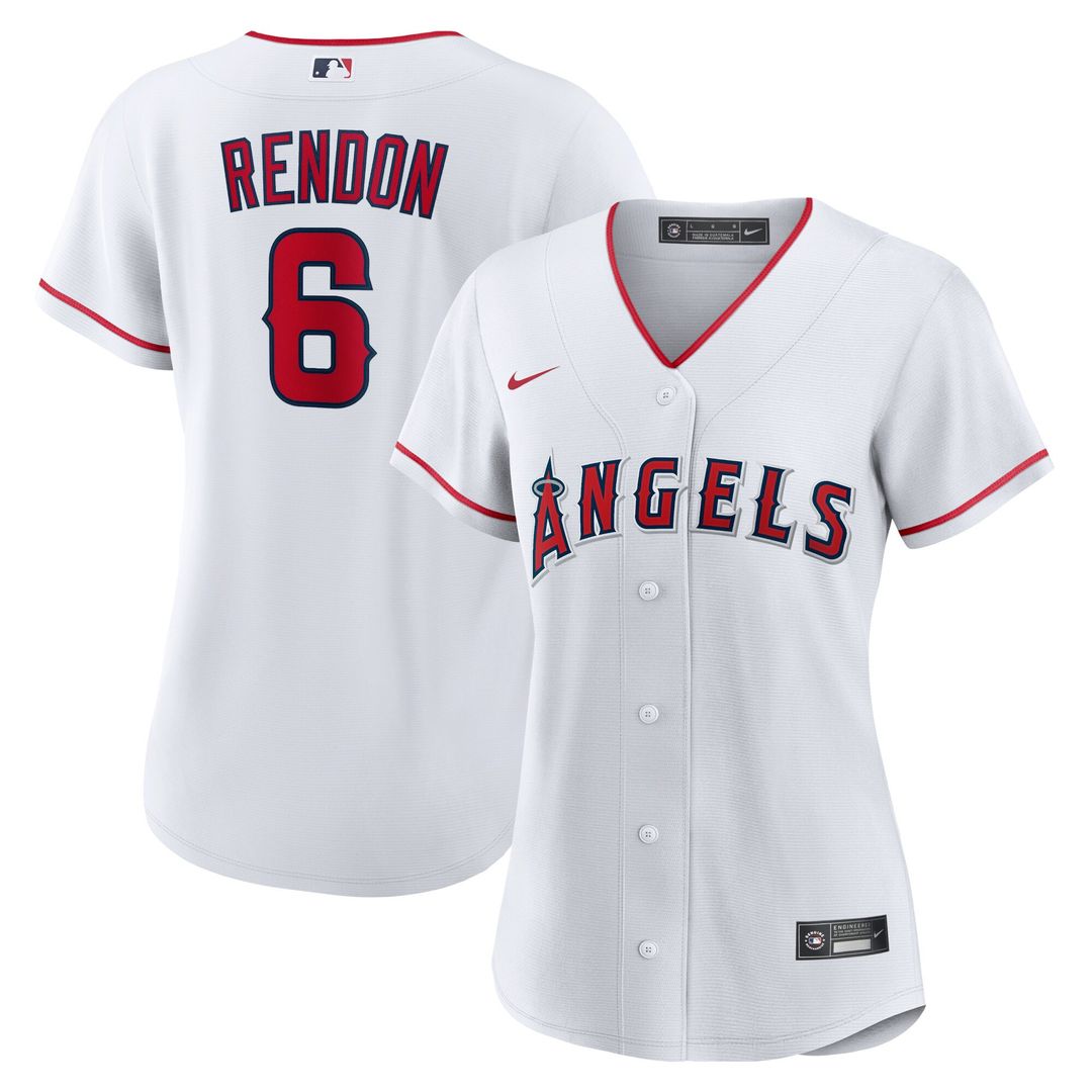Los Angeles Angels Anthony Rendon Nike Women's Home Replica Player Jersey - White